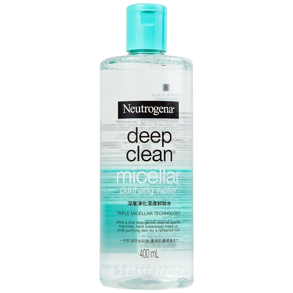 Hình ảnh Nước tẩy trang Neutrogena Deep Clean Micellar Purifying Water Johnson And Johnson (400ml)
