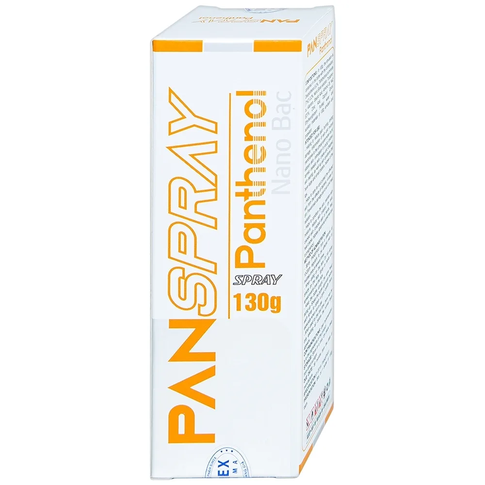 Hình ảnh Xịt PanSpray Panthenol hỗ trợ giảm đau, rát, hạn chế tổn thương, viêm nhiễm da (130g)