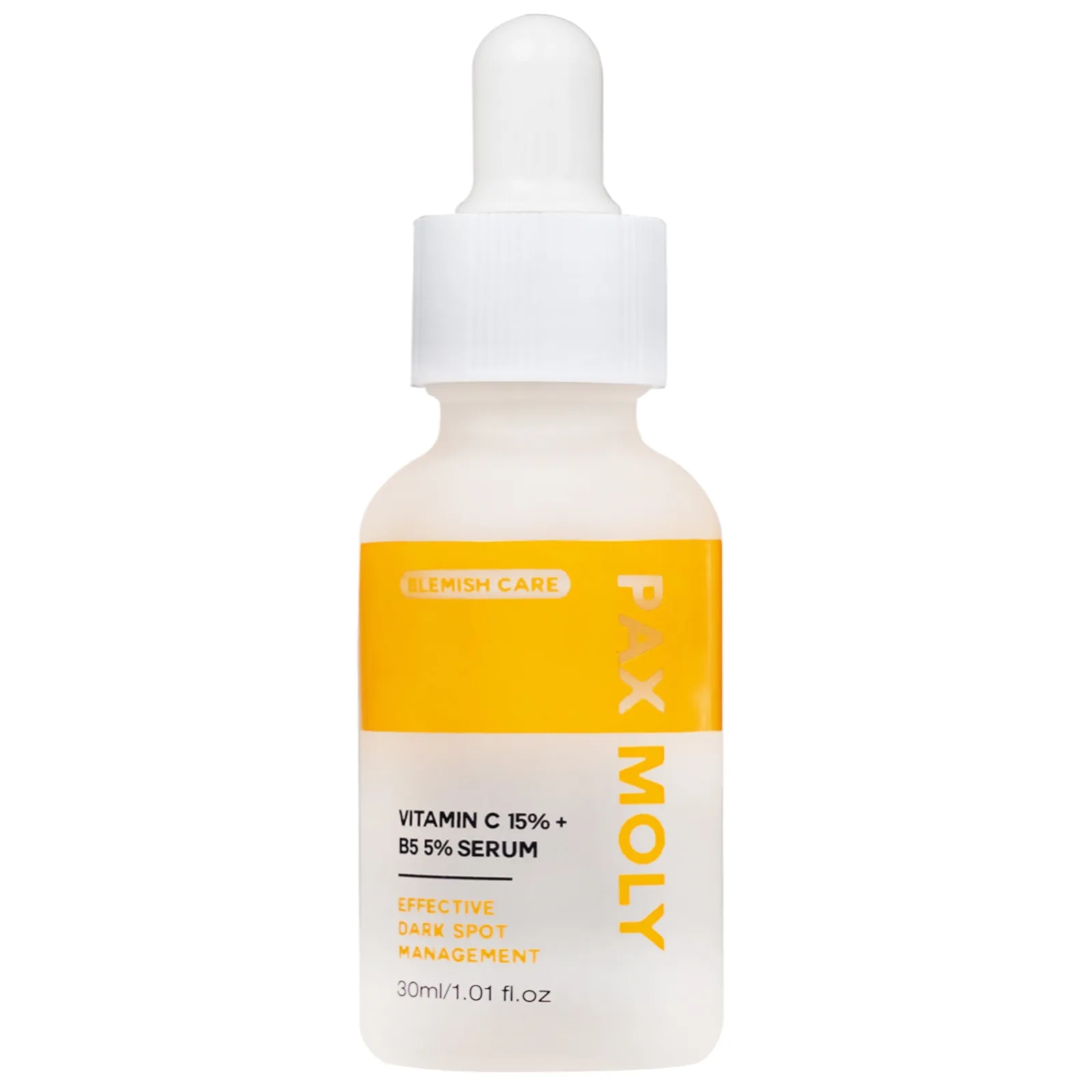 Hình ảnh Serum Pax Moly Vitamin C 15% + B5 5% (Orange) giúp dưỡng ẩm, làm sáng da, làm mờ các vết thâm (30ml)