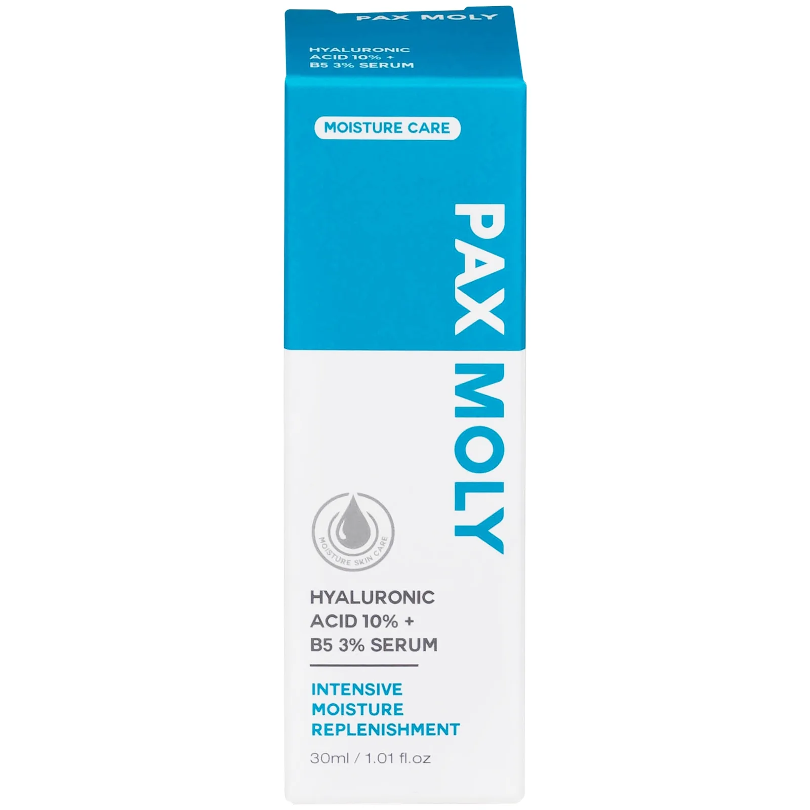 Hình ảnh Serum Pax Moly Moisture Hyaluronic Acid 10% + B5 3% (Blue) giúp da mềm mịn, dưỡng ẩm, làm sáng da (30ml)