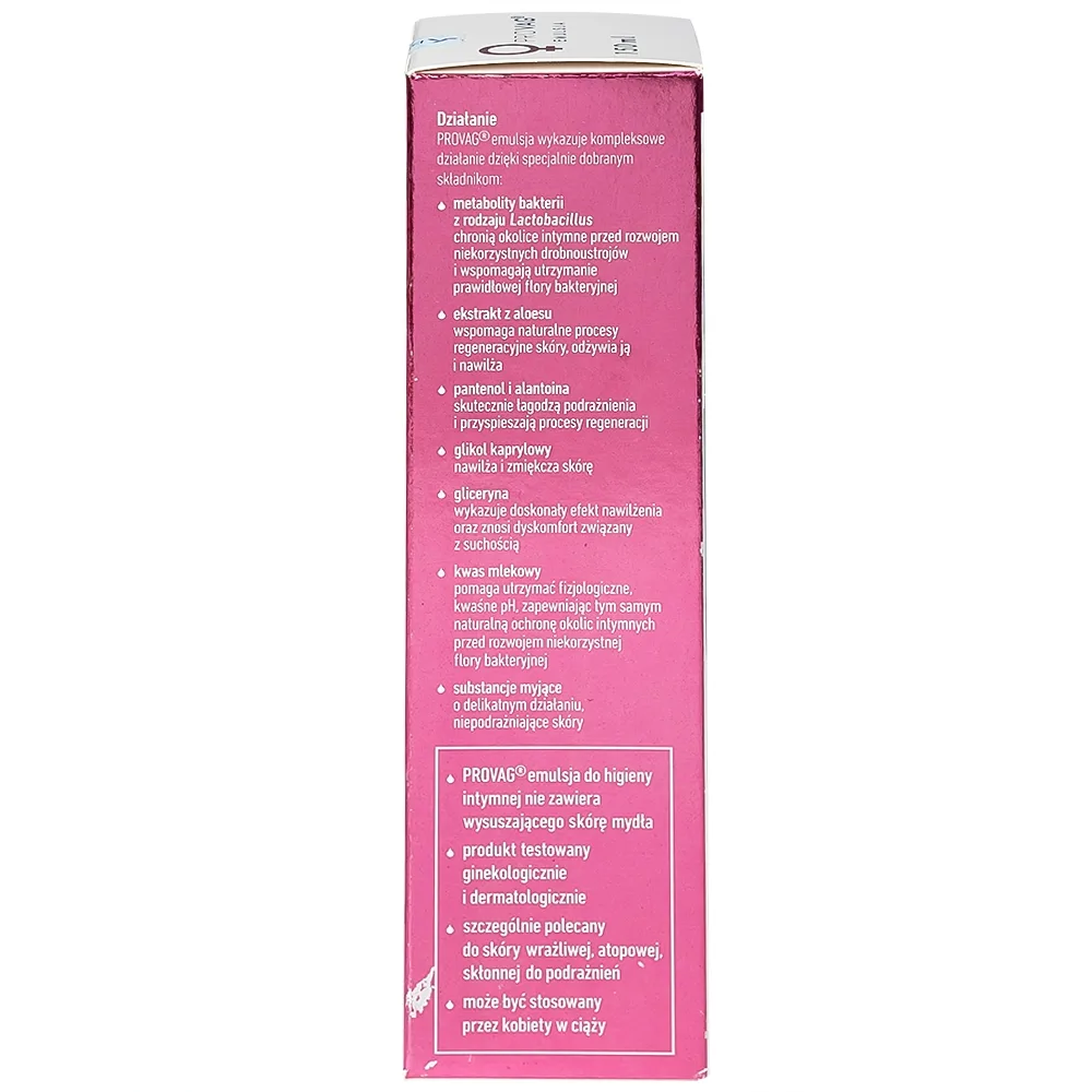 Hình ảnh Dung dịch vệ sinh phụ nữ hàng ngày Provag Emulsion 150ml Biomed làm sạch cơ quan sinh dục ngoài 
