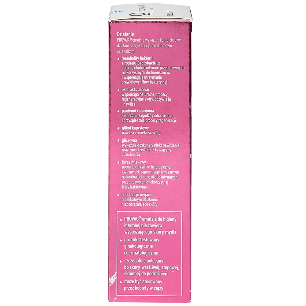Hình ảnh Dung dịch vệ sinh phụ nữ hàng ngày Provag Emulsion 150ml Biomed làm sạch cơ quan sinh dục ngoài 
