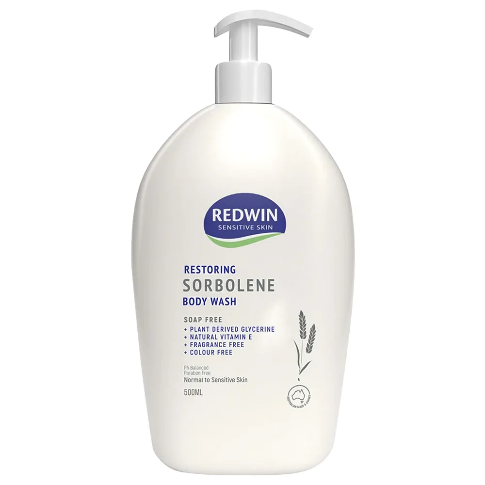 Hình ảnh Sữa tắm dưỡng ẩm Redwin Sensitive Skin Sorbolene Body Wash (500ml)