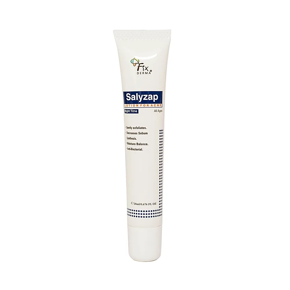 Hình ảnh Lotion Fixderma Salyzap Lotion For Acne giảm mụn, ngăn ngừa hình thành nhân mụn mới (20ml)