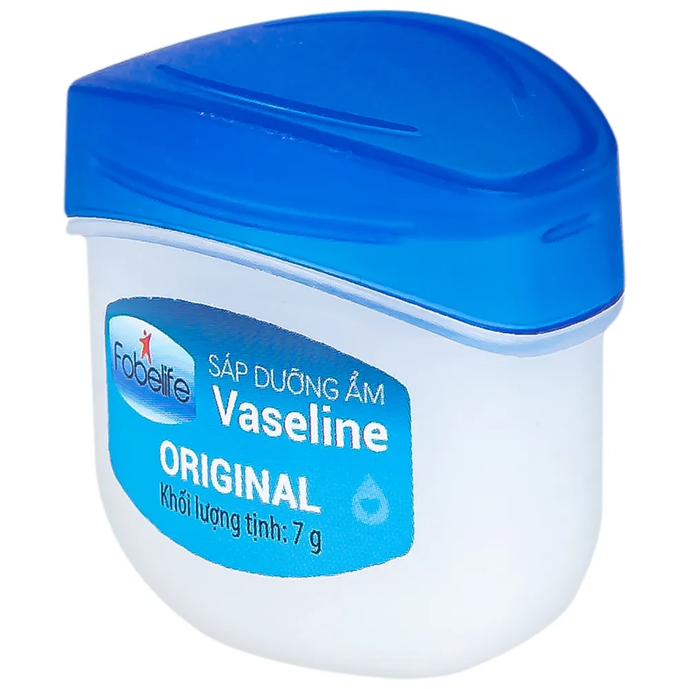 Hình ảnh Sáp dưỡng ẩm Vaseline Original Fobelife làm mềm da, làm dịu da khi bị khô rát, nứt nẻ (7g)