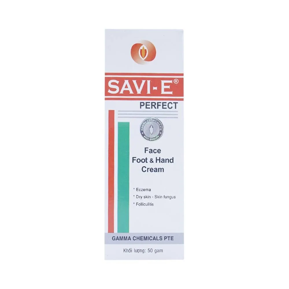 Hình ảnh Kem bôi da Savi - E Perfect 50g Gamma giảm các chứng khô da, nứt nẻ ở gót chân, ngón tay