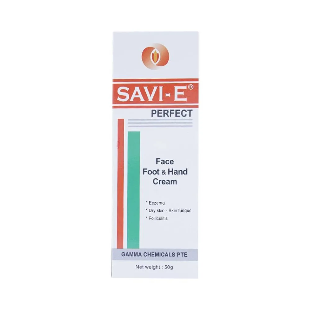 Hình ảnh Kem bôi da Savi - E Perfect 50g Gamma giảm các chứng khô da, nứt nẻ ở gót chân, ngón tay