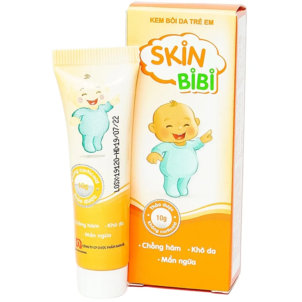 Hình ảnh Kem bôi da trẻ em Skin BiBi Nam Hà Pharma chống hăm, khô da, mẩn ngứa (10g)