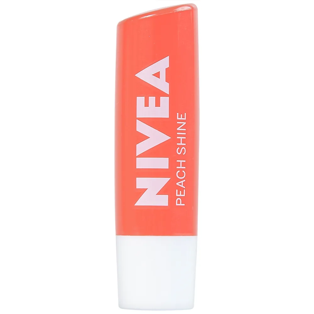 Hình ảnh Son dưỡng ẩm chuyên sâu Nivea Peach Shine không thâm môi, không chứa chì (4.8g)