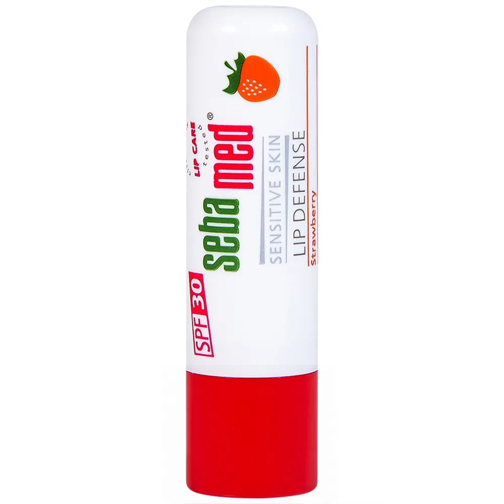 Hình ảnh Son dưỡng bảo vệ môi hương dâu Sebamed Lip Defense (4,8g)