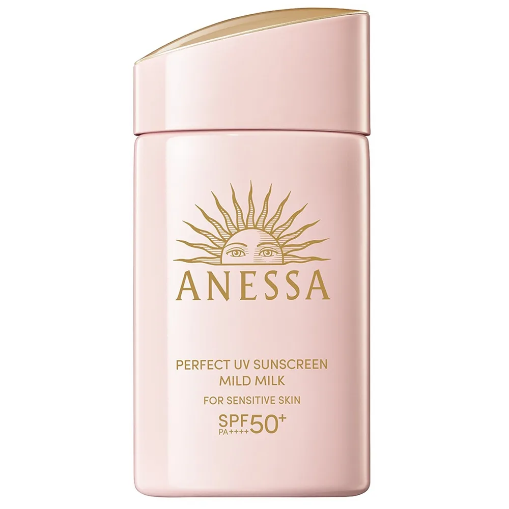 Hình ảnh Sữa chống nắng dịu nhẹ cho da nhạy cảm Anessa Perfect UV Sunscreen Mild Milk SPF 50+ PA++++ (60ml)
