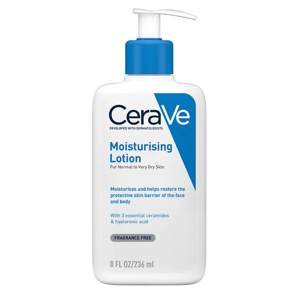 Hình ảnh Sữa dưỡng ẩm da CeraVe Moisturising Lotion 236ml dành cho da thường, da khô và rất khô