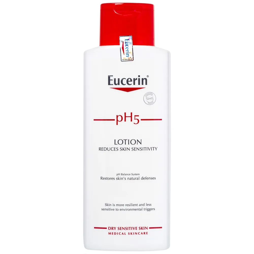 Hình ảnh Sữa dưỡng thể Eucerin pH5 Lotion cung cấp độ ẩm cho da mịn màng và mềm mại (250ml)