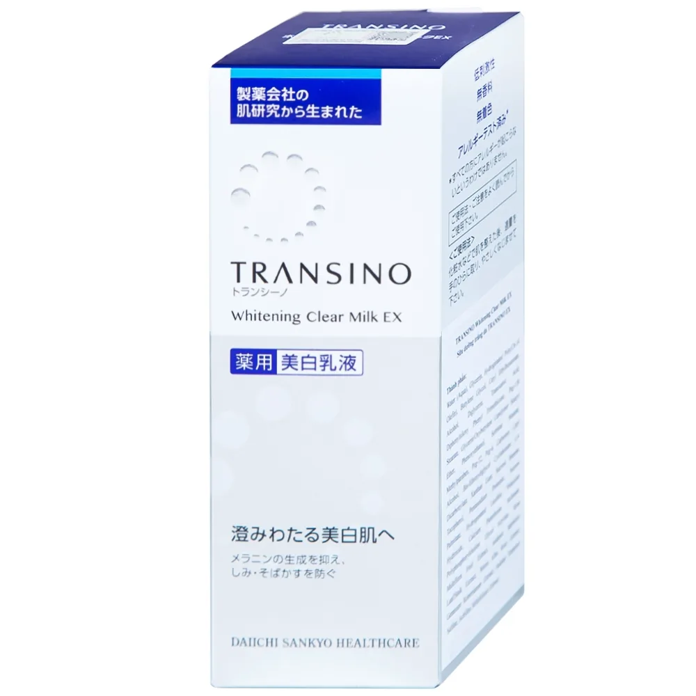 Hình ảnh Sữa dưỡng trắng da Transino Whitening Clear Milk EX ngăn ngừa nám và tàn nhang (100ml)