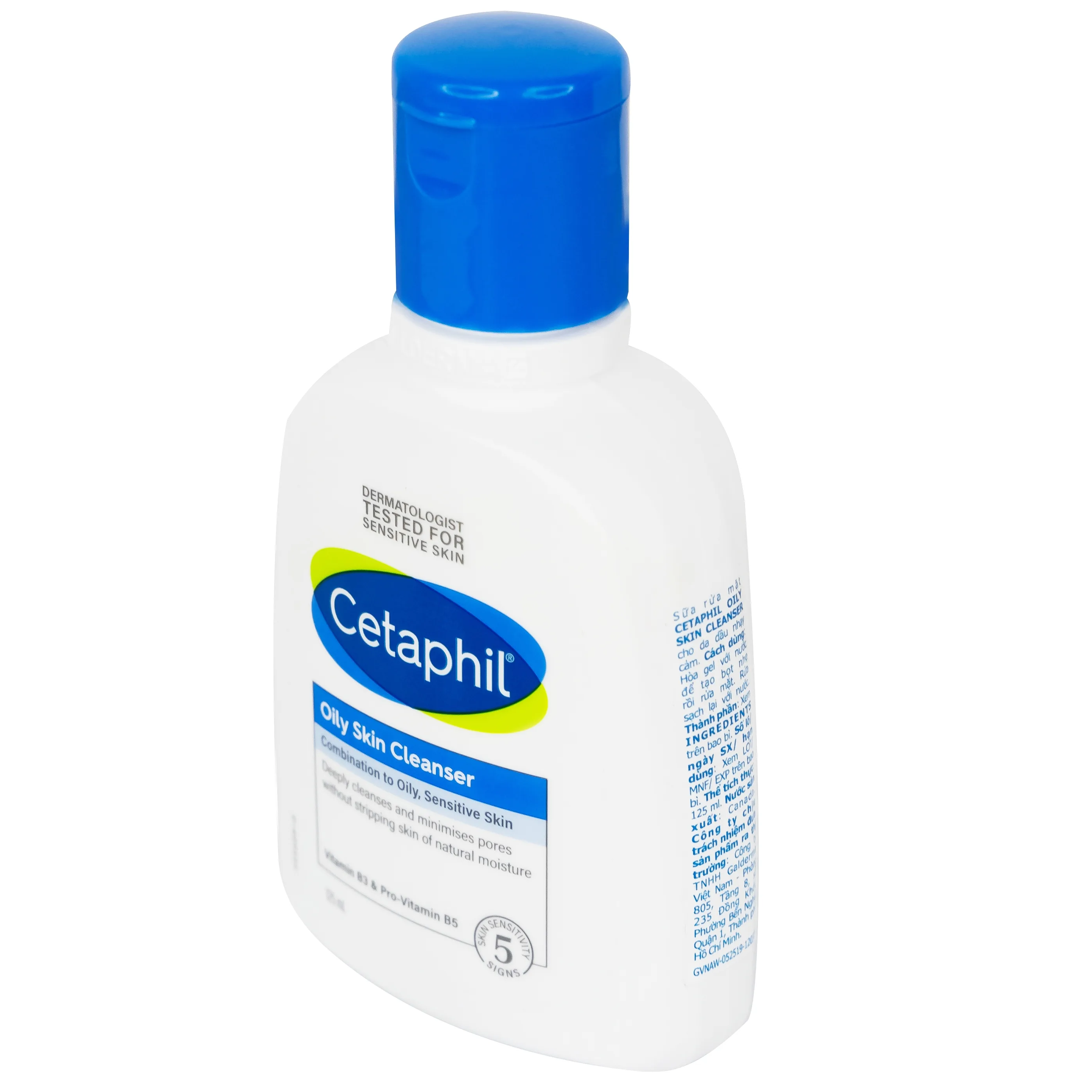 Hình ảnh Sữa rửa mặt Cetaphil Oily Skin Cleanser 125ml Cetaphil dành cho da dầu nhạy cảm