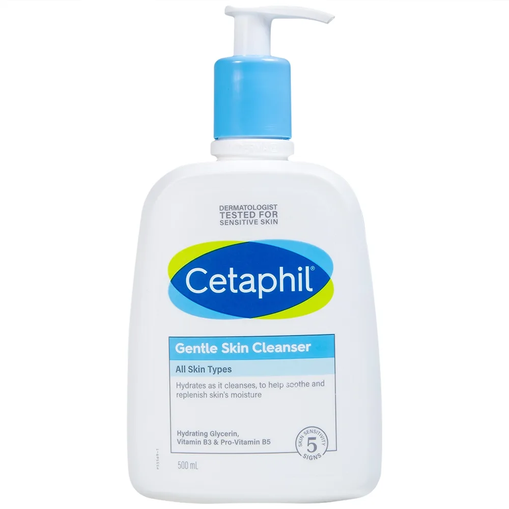 Hình ảnh Sữa rửa mặt dịu nhẹ Cetaphil Gentle Skin Cleanser cung cấp độ ẩm cho da (500ml)