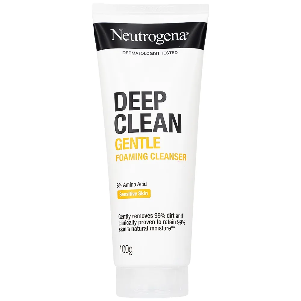 Hình ảnh Sữa rửa mặt dưỡng ẩm Neutrogena Deep Clean Gentle Foaming Cleanser (100g)