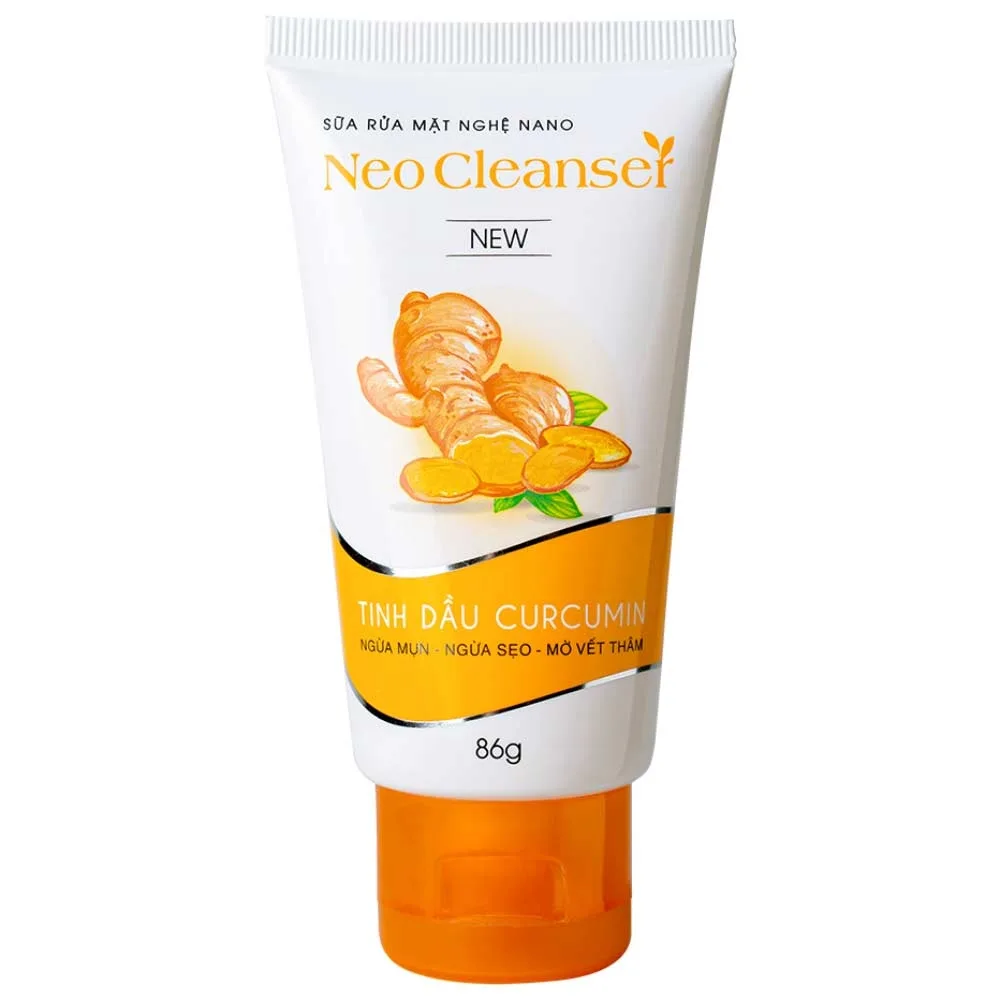 Hình ảnh Sữa rửa mặt nghệ Nano Neo Cleanser ngừa mụn, ngừa sẹo, mờ vết thâm (86g)
