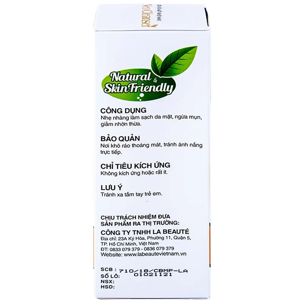 Hình ảnh Sữa rửa mặt nghệ Nano Neo Cleanser ngừa mụn, ngừa sẹo, mờ vết thâm (86g)