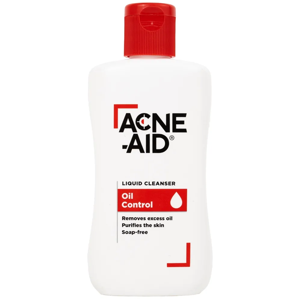 Hình ảnh Sữa rửa mặt trị mụn Acne Aid Liquid Cleanser Oil Control (100ml)