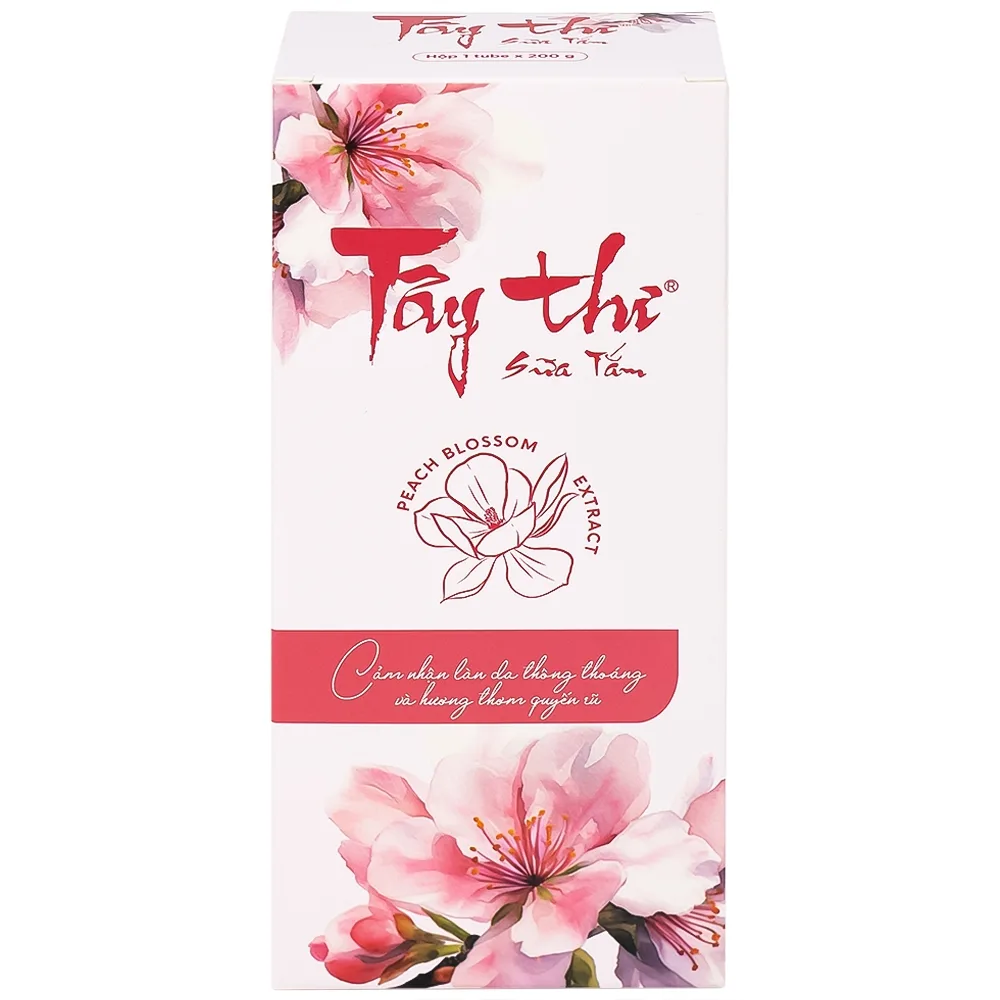 Hình ảnh Sữa tắm Tây Thi Sao Thái Dương sạch da, hạn chế viêm lỗ chân lông, viêm da, mụn trứng cá ở trẻ em (200g)