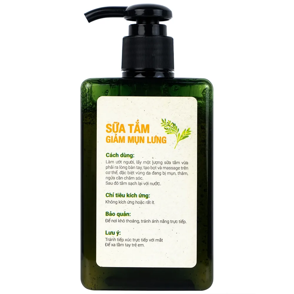 Hình ảnh Sữa tắm giảm mụn lưng Neo Acnes tinh chất tràm trà (250ml)