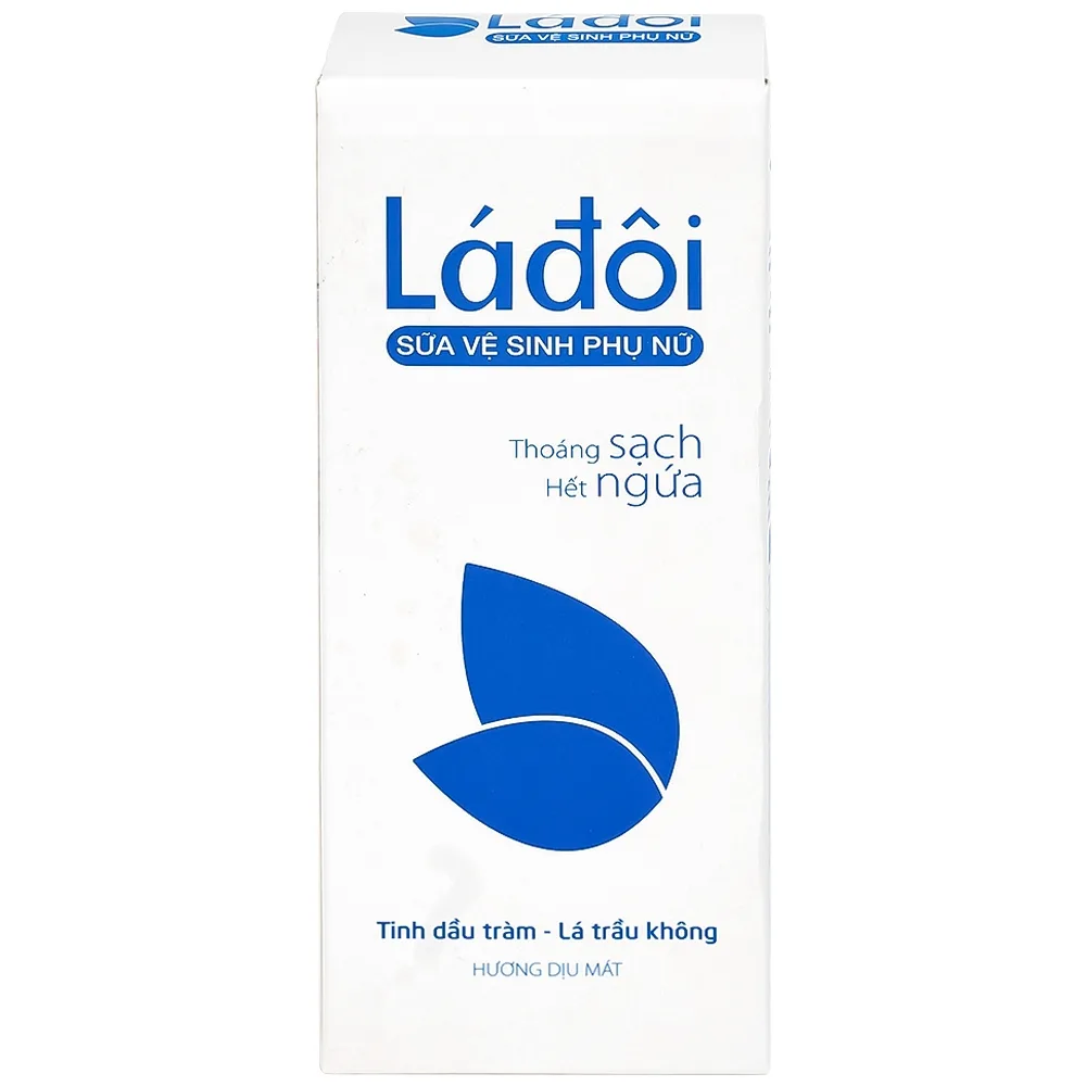 Hình ảnh Sữa vệ sinh phụ nữ Shema lá đôi màu xanh làm sạch, khử mùi (100ml)