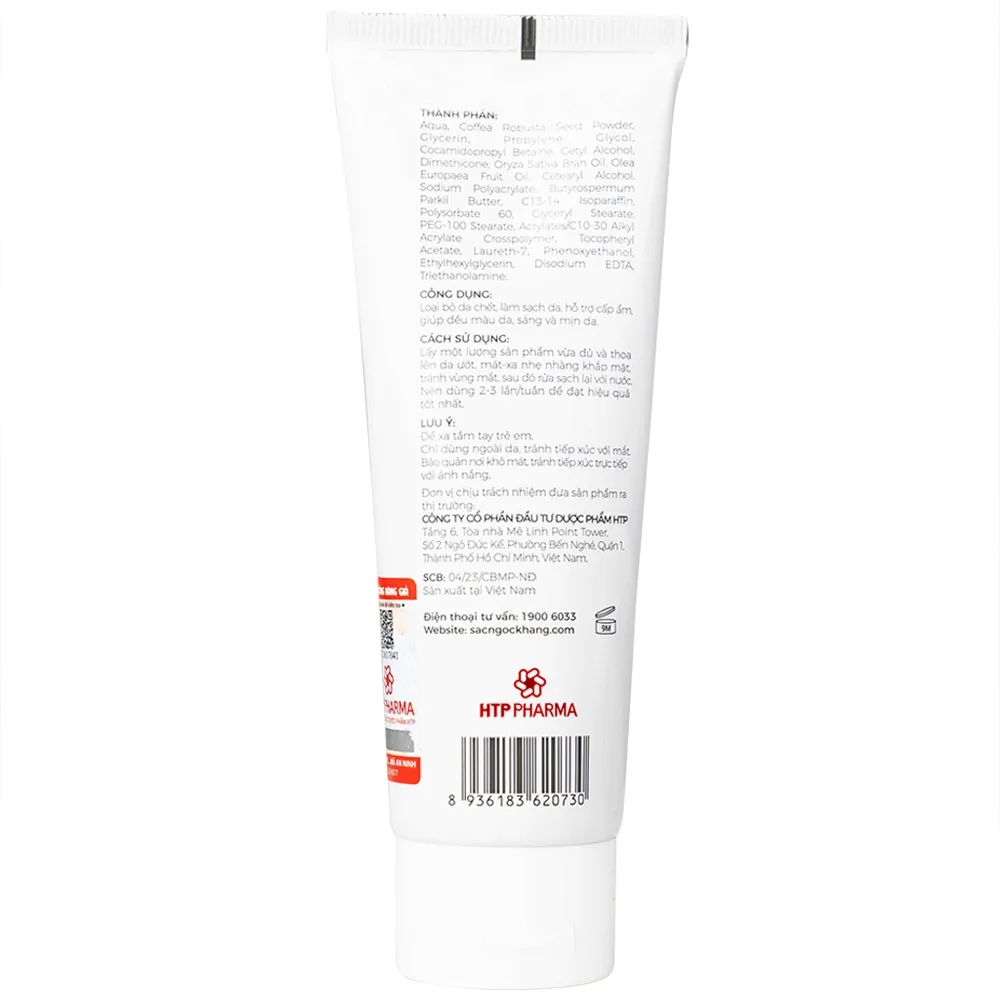 Hình ảnh Tẩy tế bào chết da mặt Sắc Ngọc Khang 120g làm sạch, sáng mịn và đều màu da 