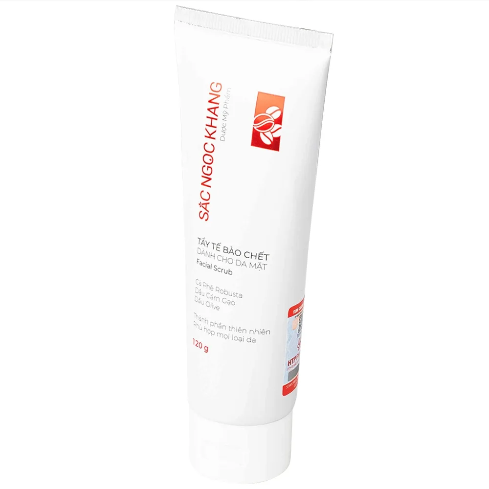 Hình ảnh Tẩy tế bào chết da mặt Sắc Ngọc Khang 120g làm sạch, sáng mịn và đều màu da 