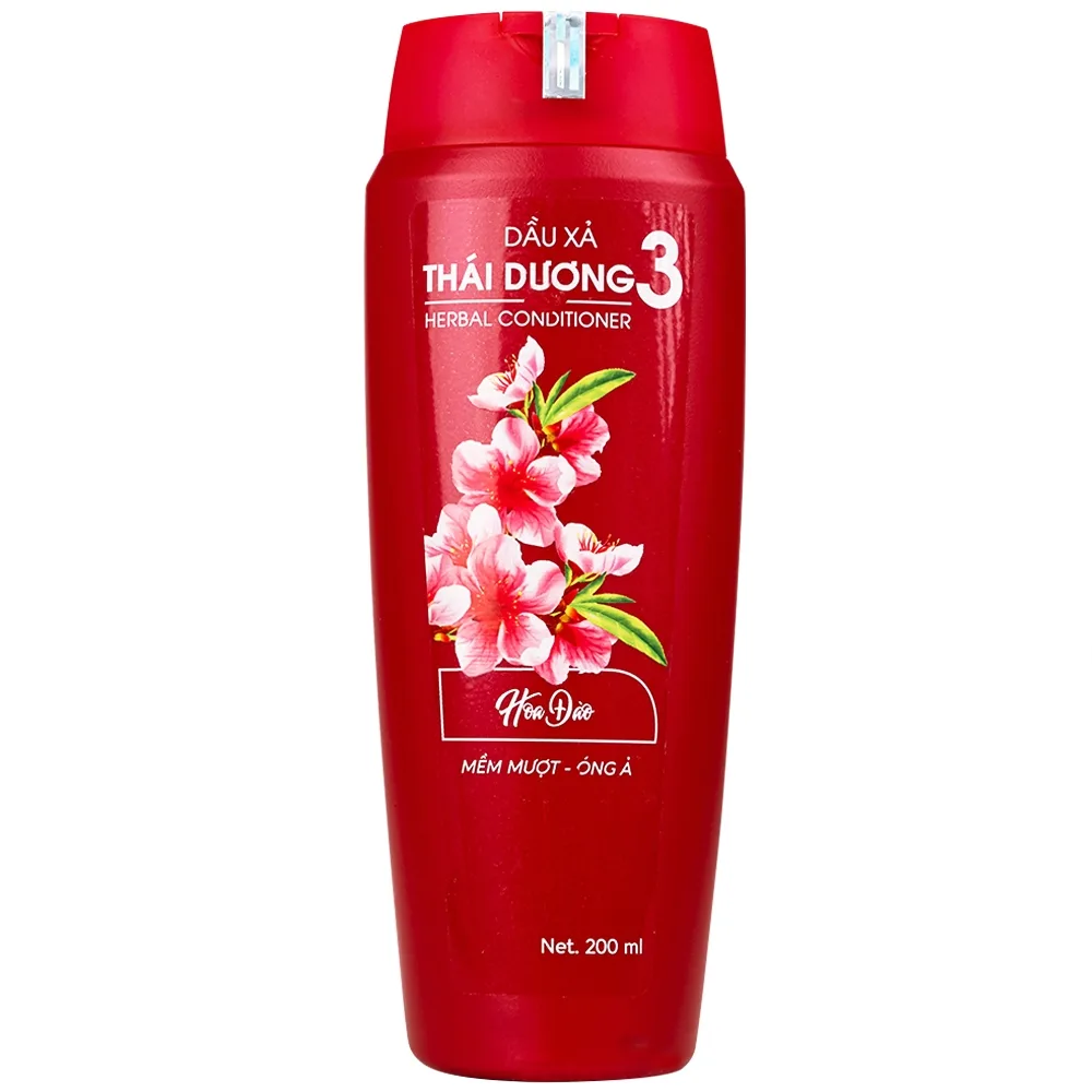 Hình ảnh Dầu xả Thái Dương 3 hương hoa suôn mềm, óng ả, tự nhiên (200ml)
