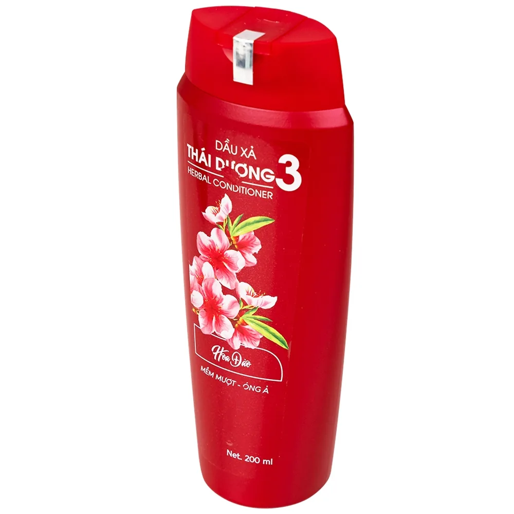 Hình ảnh Dầu xả Thái Dương 3 hương hoa suôn mềm, óng ả, tự nhiên (200ml)