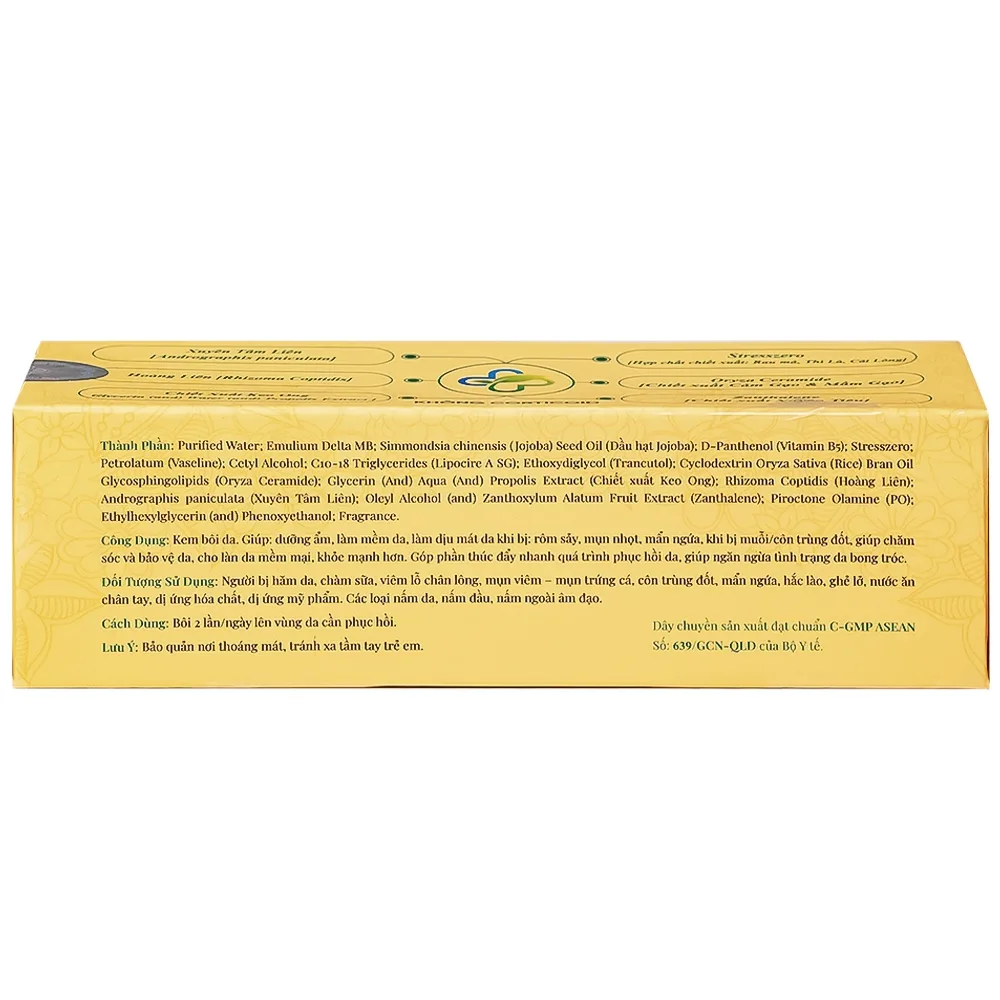 Hình ảnh Kem bôi da Thuần Mộc Thanh Mộc Hương 21g Hòa Bình dưỡng ẩm, làm mềm da, làm dịu mát da 