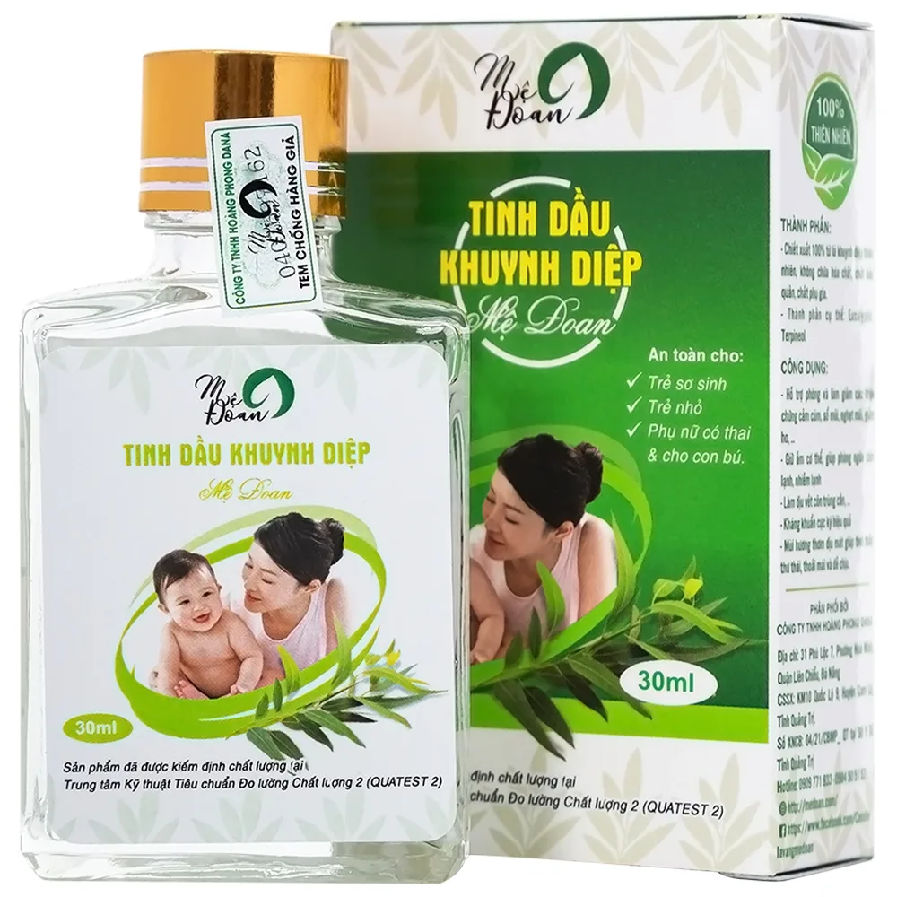 Hình ảnh Tinh dầu khuynh diệp Mệ Đoan giúp giảm cảm giác đau, chống viêm (30ml)