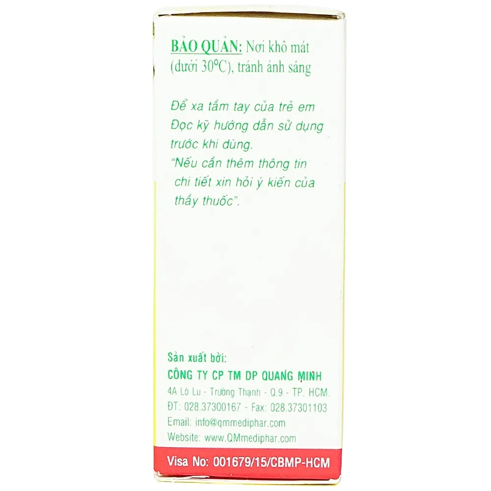 Hình ảnh Dầu Mù U Quang Minh làm mềm và mượt da, mờ vết sẹo (15ml)