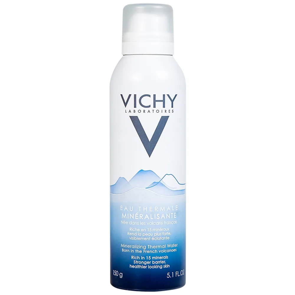 Hình ảnh Nước xịt khoáng dưỡng da Vichy Eau Thermale Mineralizing Thermal Water cấp ẩm, dịu da và cân bằng độ pH (150ml)