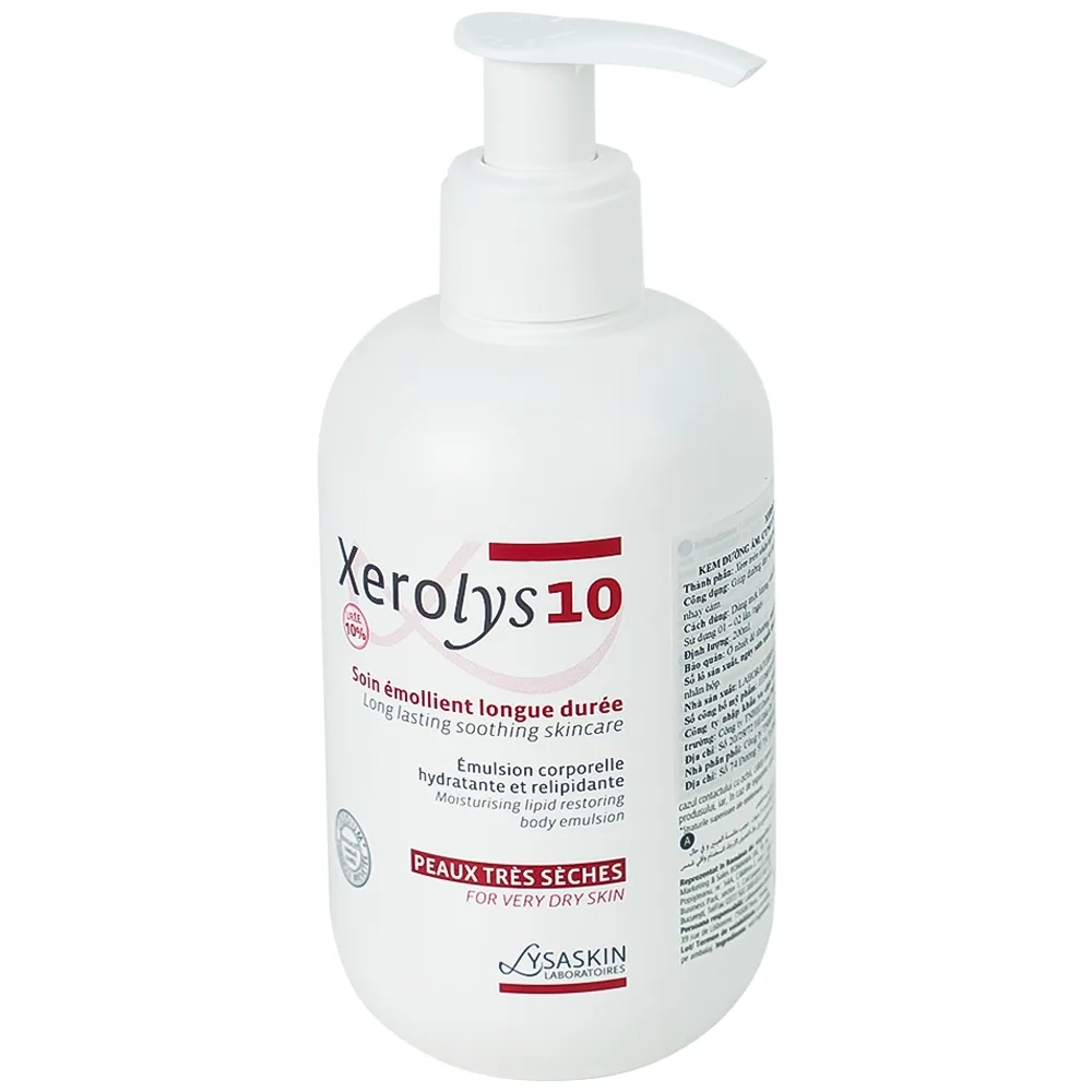 Hình ảnh Kem dưỡng ẩm Xerolys 10 Thiên Nam dưỡng ẩm và cung cấp dưỡng chất cho da khô và da nhạy cảm (200 ml)