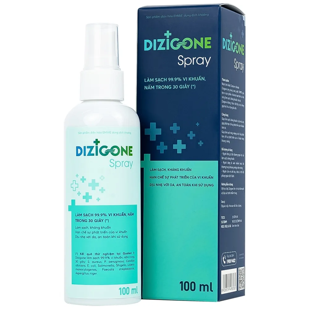 Hình ảnh Xịt kháng khuẩn, phục hồi da Dizigone Spray Terrapharm 100ml
