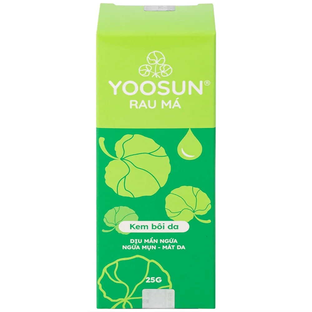 Hình ảnh Kem bôi da Yoosun rau má Đại Bắc ngừa mụn, mát da, tránh sẹo (25g)
