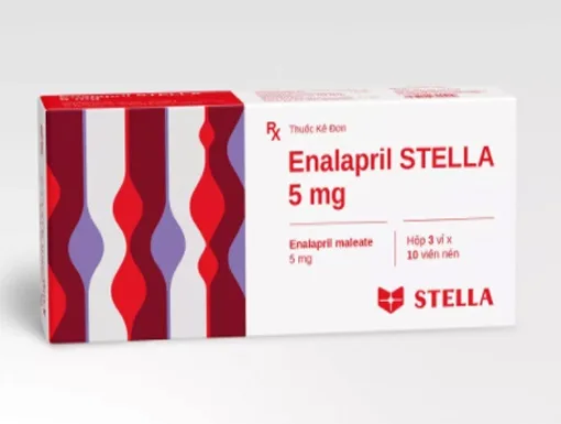 Hình ảnh Enalapril STELLA 5 mg