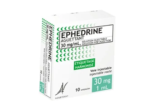 Hình ảnh Ephedrine Aguetant 30mg/10ml