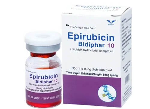 Hình ảnh Epirubicin Bidiphar 10