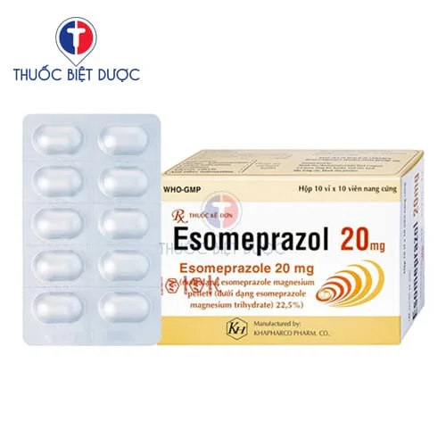 Hình ảnh Esomeprazol 20 mg
