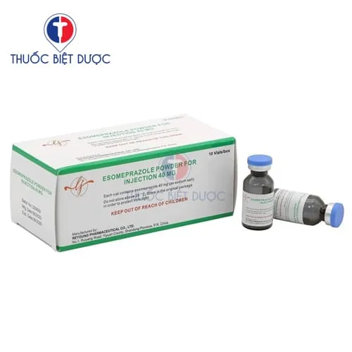 Hình ảnh Esomeprazole Sodium Lyophilized power for injection 40mg