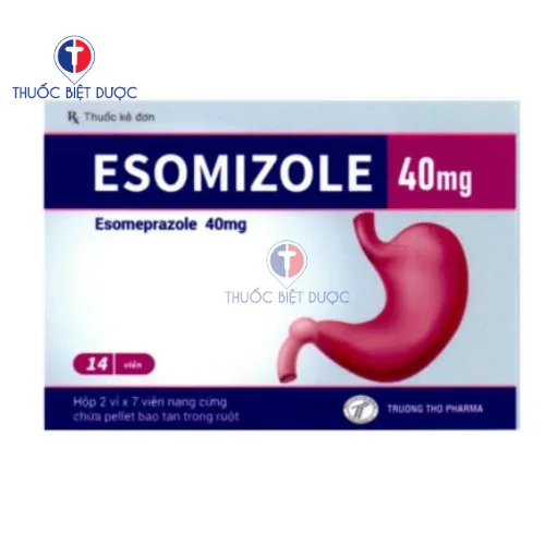 Hình ảnh Esomizole 40mg