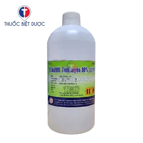 Hình ảnh Ethanol tinh luyện 96% tt/tt