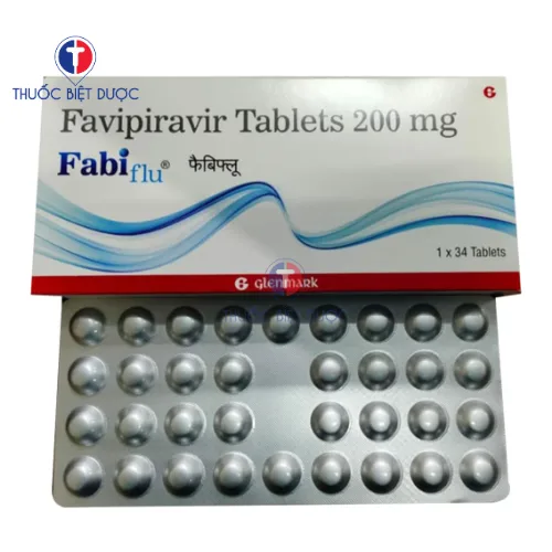 Hình ảnh Fabiflu 200mg Glenmark