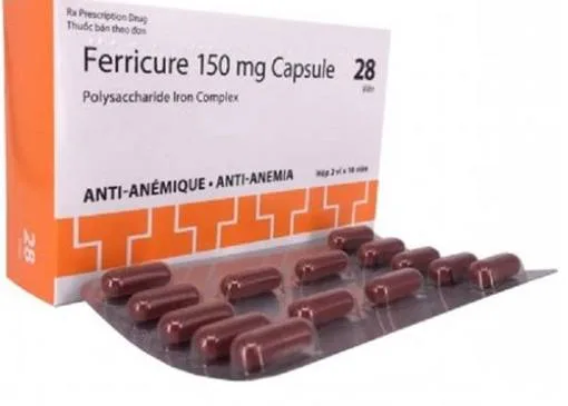 Hình ảnh Ferricure 150mg Capsule