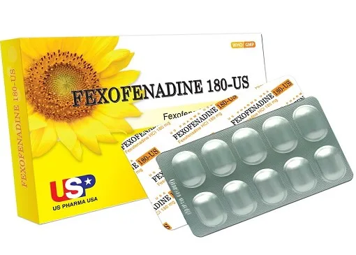 Hình ảnh Fexofenadine 180 - US