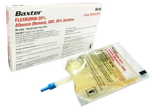 Hình ảnh Flexbumin 20%