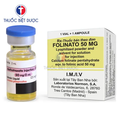Hình ảnh Folinato 50mg